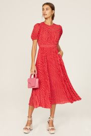 Pleated Midi Dress by Toccin for 69 - 90 Rent the Runway at Rent the Runway