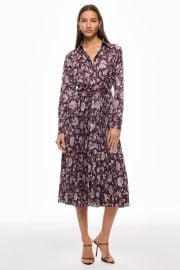 Pleated Midi Shirt Dress by Derek Lam 10 Crosby x RTR Rent the Runway at Rent the Runway