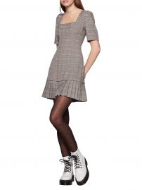 Pleated Plaid Mini Dress at Lord + Taylor