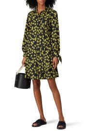 Pleated Shirtdress by Derek Lam Collective for 35 Rent the Runway at Rent the Runway