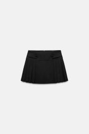 Pleated Skort at Zara