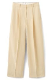 Pleated Straight Leg Pants at Nordstrom