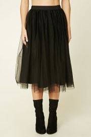 Pleated Tulle Skirt at Forever 21