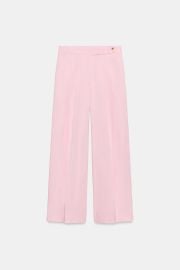 Pleated Wide Leg Pants at Zara