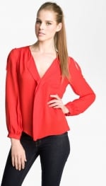 Pleated blouse by Parker at Nordstrom