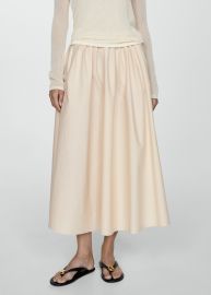 Pleated midi-skirt - Women MANGO USA at Mango