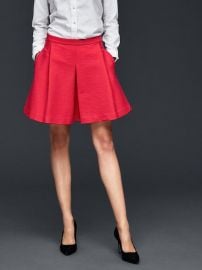 Pleated skirt at Gap