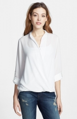 Pleione Faux Wrap Blouse at Nordstrom