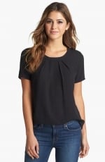 Pleione pleated top at Nordstrom