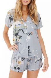 Plum Pretty Sugar Floral Short Pajamas at Nordstrom