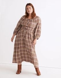 Plus Gauze Sophia Midi Dress at Madewell