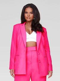 Plus Size Courtney Single Breasted Blazer    FTF at Fashion to Figure