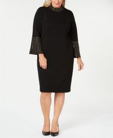 Plus Size Studded Sheath Dress at Macys