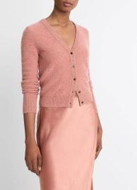 Plush Cashmere Cardigan in Sweaters at Vince