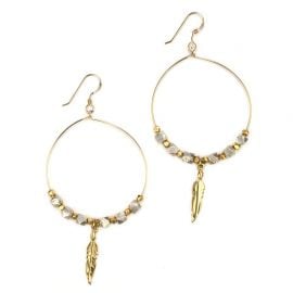 Pocahontas Earrings at Katie Dean Jewelry