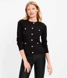 Pocket Cardigan Top at Loft