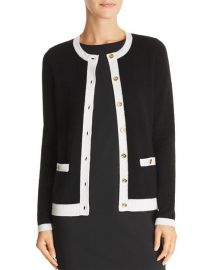 Pocket Cashmere Cardigan at Bloomingdales