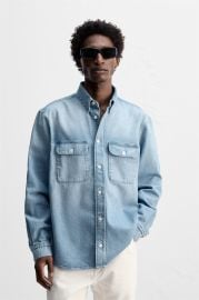 Pocket Denim Shirt at Zara