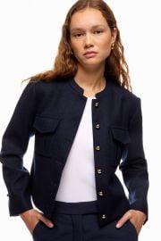 Pocket Detail Button Up Jacket by Derek Lam 10 Crosby x RTR Rent the Runway at Rent the Runway