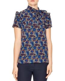 Poe Paisley Silk Top at Bloomingdales