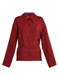 Point-collar blouse at Matches