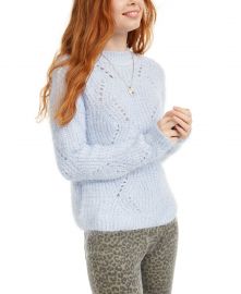 Pointelle Chenille Sweater at Macys