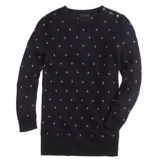 Pointelle Dot Sweater at J. Crew