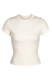 Pointelle Logo T-Shirt at Nordstrom