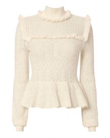 Pointelle Sweater by Intermix at Intermix