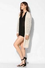 Pointelle cardigan by Kimchi Blue at Urban Outfitters