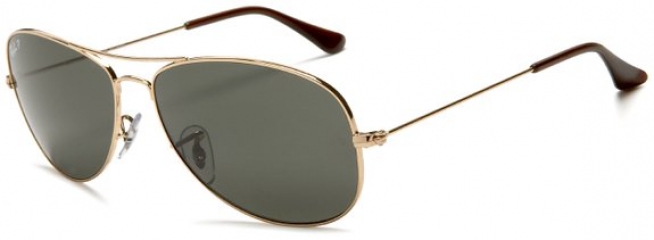 Polarised Aviator Sunglasses by Ray Ban at Amazon