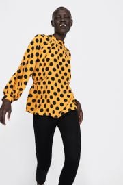 Polka Dot Blouse by Zara at Zara