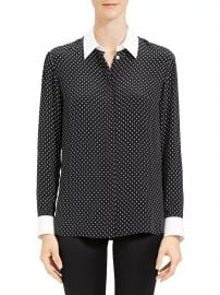 Polka Dot Combo Shirt at Saks Fifth Avenue