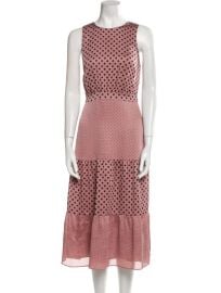 Polka Dot Dress in Dusty Pink at The Real Real