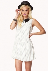 Polka Dot Georgette Dress at Forever 21