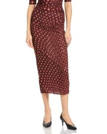 Polka Dot Mesh Skirt at Bloomingdales