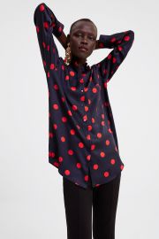 Polka-Dot Shirt by Zara at Zara