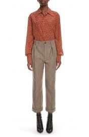 Polka Dot Silk Shirt at Nordstrom