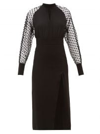 Polka-Dot Sleeve Dress by Balmain at Matches