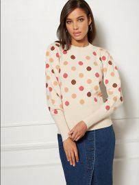 Polka Dot Sweater - Eva Mendes Collection at NY&C