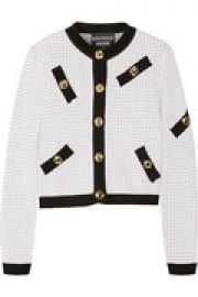 Polka-dot knitted cardigan at The Outnet