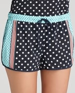 Polka dot pajama shorts by PJ Salvage at Bloomingdales