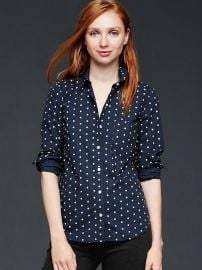 Polka dot shirt at Gap