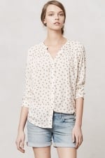 Polka dot shirt from Anthropologie at Anthropologie