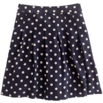 Polka dot skirt at J Crew at J. Crew