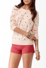 Polka dot sweater at Forever 21