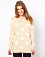 Polka dot sweater from Madewell at Asos