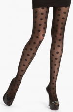 Polka dot tights by Hue at Nordstrom