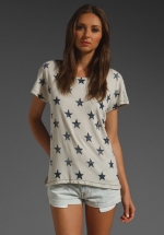 Polly's star tee at Revolve at Revolve