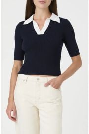 Polo Collar Ribbed Sweater at Nordstrom Rack